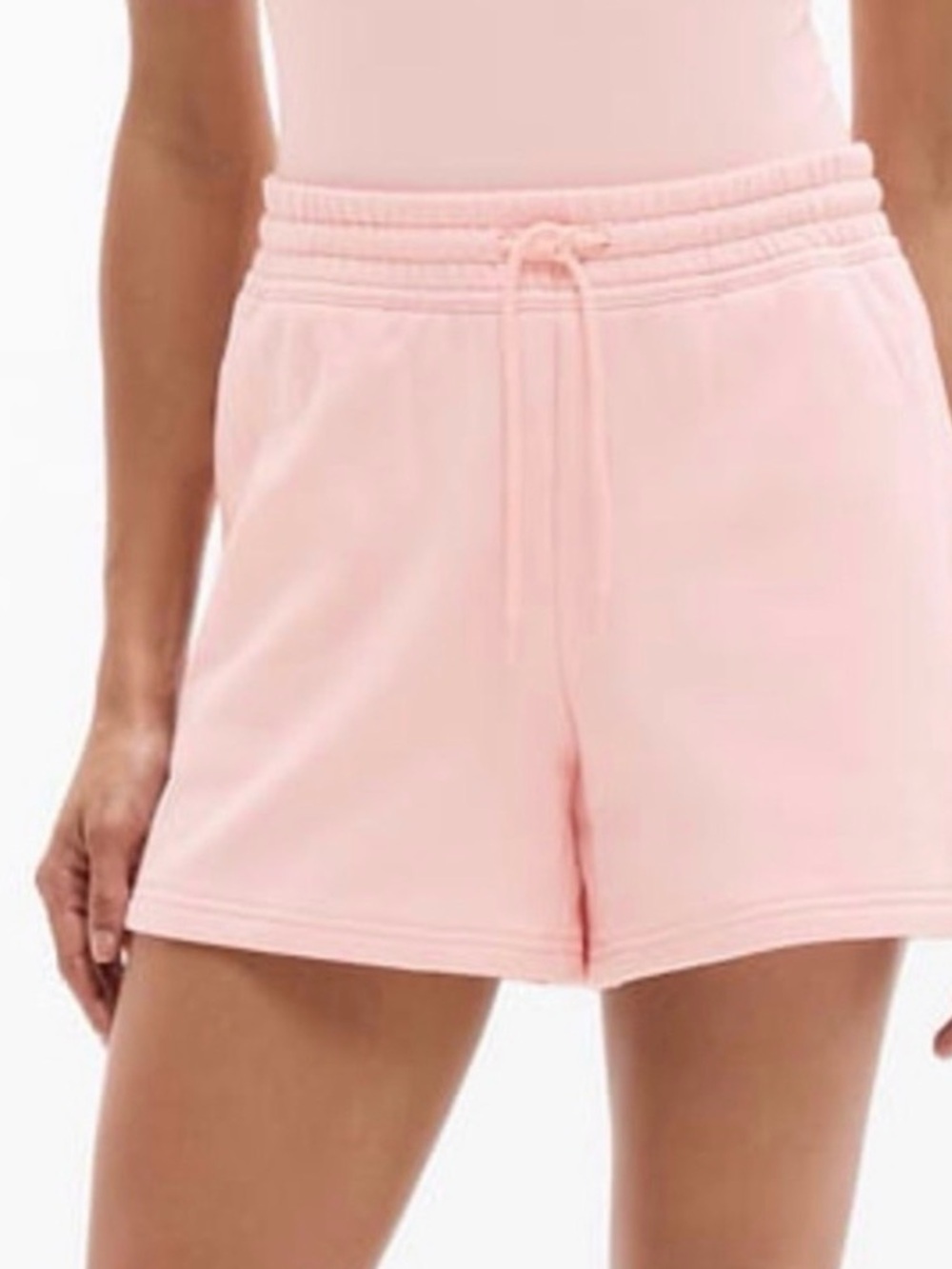 Athleta Pink Drawstring Shorts